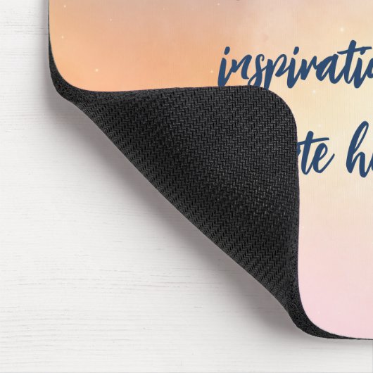 Erstellen Sie ein Motivierend Angebot für Ihren Pa Mousepad (Ecke)