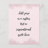 Erstellen Sie ein Motivierend Angebot für Ihren Pa Postkarte (Vorderseite)