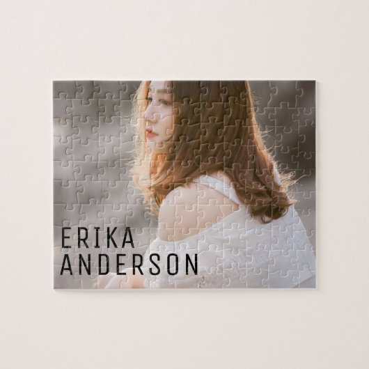 Erstellen Sie ein Puzzle mit Ihrem Namen und Bild (Horizontal)
