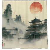 Erstellen Sie ein Vintages, benutzerdefiniertes Bi Duschvorhang (Vorderseite)