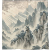 Erstellen Sie ein Vintages, benutzerdefiniertes Bi Duschvorhang (Vorderseite)