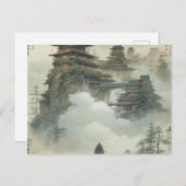 Erstellen Sie ein Vintages, benutzerdefiniertes Bi Postkarte (Vorne/Hinten)