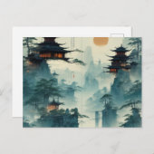 Erstellen Sie ein Vintages, benutzerdefiniertes Bi Postkarte (Vorne/Hinten)