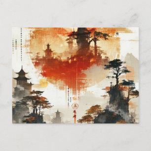 Erstellen Sie ein Vintages, benutzerdefiniertes Bi Postkarte