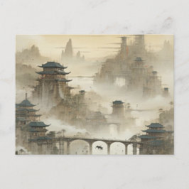 Erstellen Sie ein Vintages, benutzerdefiniertes Bi Postkarte