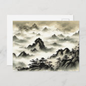 Erstellen Sie ein Vintages, benutzerdefiniertes Bi Postkarte (Vorne/Hinten)