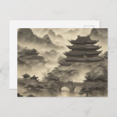 Erstellen Sie ein Vintages, benutzerdefiniertes Bi Postkarte (Vorne/Hinten)