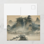 Erstellen Sie ein Vintages, benutzerdefiniertes Bi Postkarte (Vorne/Hinten)