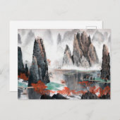 Erstellen Sie ein Vintages, benutzerdefiniertes Bi Postkarte (Vorne/Hinten)