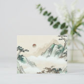 Erstellen Sie ein Vintages, benutzerdefiniertes Bi Postkarte (Stehend Vorderseite)