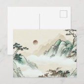 Erstellen Sie ein Vintages, benutzerdefiniertes Bi Postkarte (Vorne/Hinten)