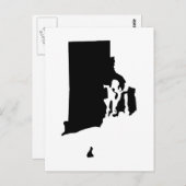 Erstellen Sie eine Ankündigung zur Anreise nach Rh Postkarte (Vorne/Hinten)