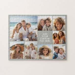 Erstellen Sie eine benutzerdefinierte 8-Foto-Colla Puzzle
