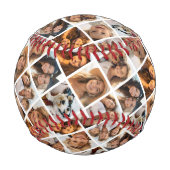Erstellen Sie eine benutzerdefinierte 8-FotoCollag Baseball (Vorderseite)