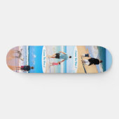 Erstellen Sie eine benutzerdefinierte Foto-Textcol Skateboard (Horizontal)