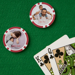 Erstellen Sie eine benutzerdefinierte Foto-Zuhause Pokerchips