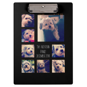 Erstellen Sie eine benutzerdefinierte Fotocollage Klemmbrett