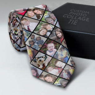 Erstellen Sie eine benutzerdefinierte Fotocollage Krawatte