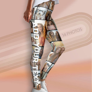 Erstellen Sie eine benutzerdefinierte Fotocollage Leggings