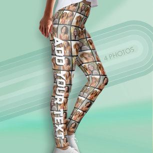 Erstellen Sie eine benutzerdefinierte Fotocollage Leggings