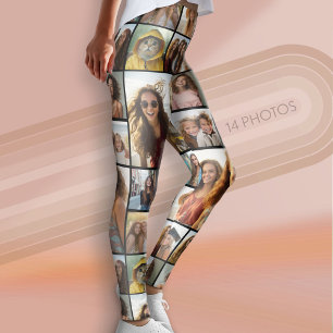 Erstellen Sie eine benutzerdefinierte Fotocollage Leggings