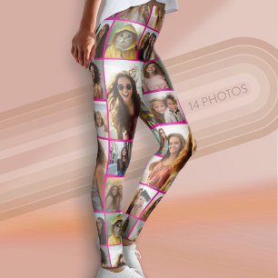 Erstellen Sie eine benutzerdefinierte Fotocollage Leggings