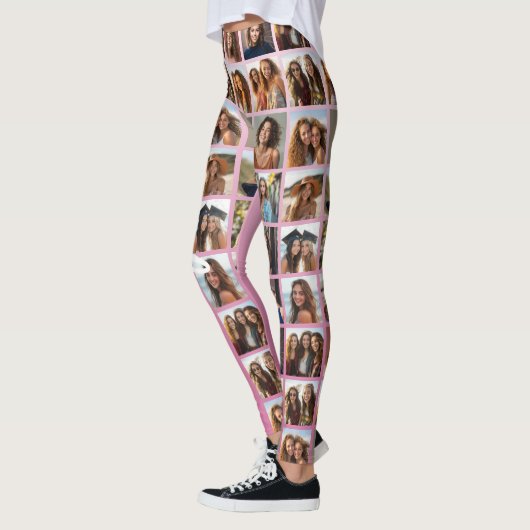 Erstellen Sie eine benutzerdefinierte FotoCollage  Leggings (Links)