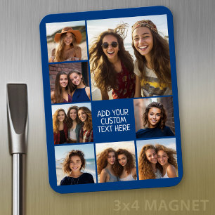 Erstellen Sie eine benutzerdefinierte Fotocollage Magnet