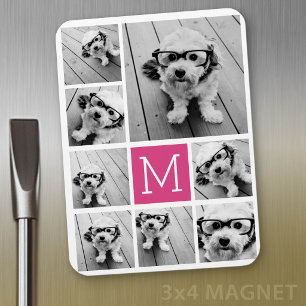 Erstellen Sie eine benutzerdefinierte Fotocollage Magnet