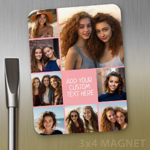 Erstellen Sie eine benutzerdefinierte Fotocollage Magnet