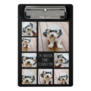 Erstellen Sie eine benutzerdefinierte Fotocollage Mini Klemmbrett