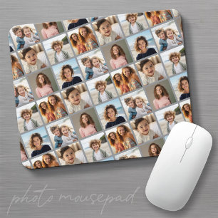 Erstellen Sie eine benutzerdefinierte Fotocollage Mousepad