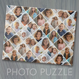 Erstellen Sie eine benutzerdefinierte Fotocollage Puzzle