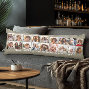 Erstellen Sie eine benutzerdefinierte Fotocollage  Seitenschläferkissen