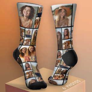 Erstellen Sie eine benutzerdefinierte Fotocollage  Socken