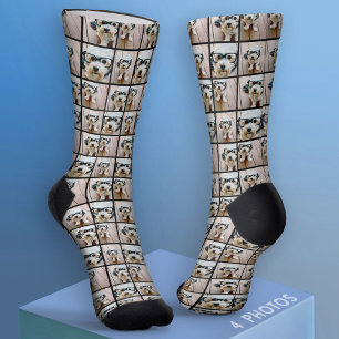Erstellen Sie eine benutzerdefinierte Fotocollage Socken