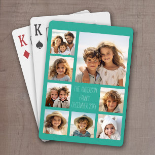Erstellen Sie eine benutzerdefinierte Fotocollage  Spielkarten