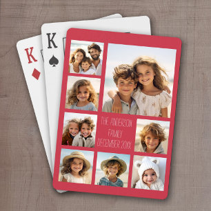 Erstellen Sie eine benutzerdefinierte Fotocollage Spielkarten