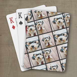 Erstellen Sie eine benutzerdefinierte Fotocollage Spielkarten