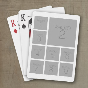 Erstellen Sie eine benutzerdefinierte Fotocollage Spielkarten