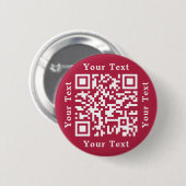Erstellen Sie eine benutzerdefinierte QR-Code-Gesc Button (Vorne & Hinten)