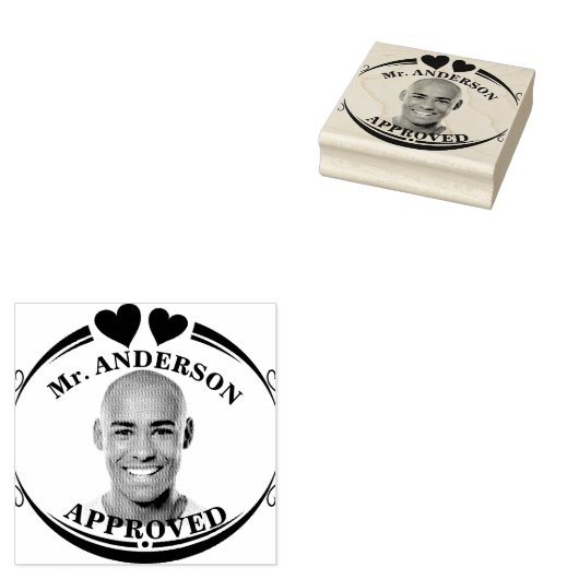 Erstellen Sie eine benutzerspezifische Funny Face  Gummistempel (Stempel)