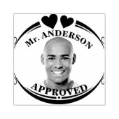 Erstellen Sie eine benutzerspezifische Funny Face  Gummistempel (Prägung)