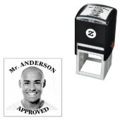 Erstellen Sie eine benutzerspezifische Funny Face  Permastempel (Beispiel)