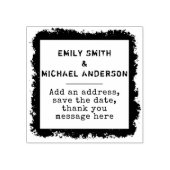 Erstellen Sie eine eigene BRIEFMARKE für einen ben Gummistempel (Prägung)