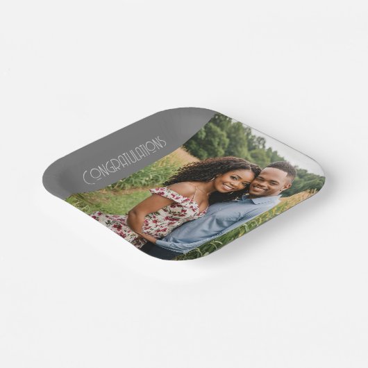 Erstellen Sie eine eigene Foto-Papierplatte für be Pappteller (Gewinkelt)