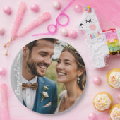 Erstellen Sie eine eigene Foto-Papierplatte für be Pappteller (Party)