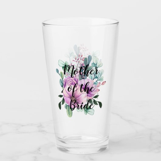 Erstellen Sie eine eigene MUTTER von BRIDE GROOM G Glas (Vorderseite)