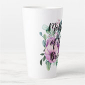 Erstellen Sie eine eigene MUTTER von BRIDE GROOM G Milchtasse (Vorderseite)