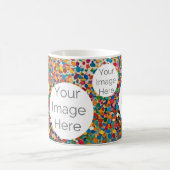 Erstellen Sie eine eigene Papiertextvorlage für da Kaffeetasse (Mittel)